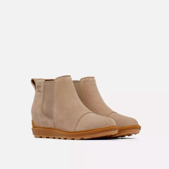 Sorel Shoes - Sorel Women's Evie ll Waterproof Leather Suede Upper Chelsea Boot - 10